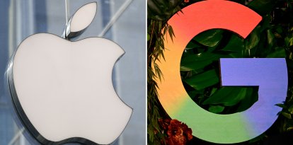 Logos de Apple y Google