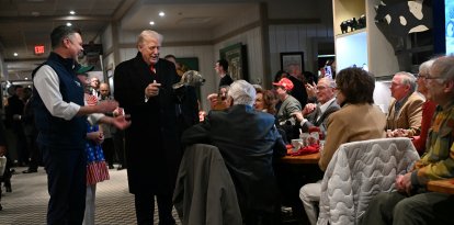 Donald Trump en Iowa/ Brendan Smialowski