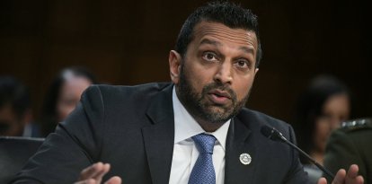 Kash Patel, director del FBI, en el Senado/