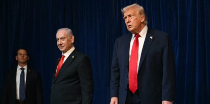 Benjamin Netanyahu y Donald Trump en Palm Beach/ Jim Watson