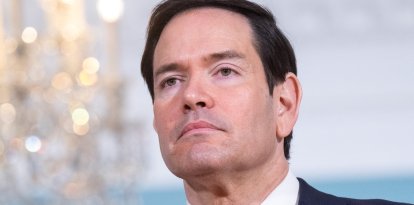 Marco Rubio en el Departamento de Estado/ Saul Loeb
