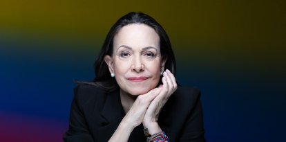 La líder opositora venezolana María Corina Machado