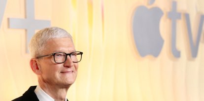 Tim Cook, CEO saliente de Apple.