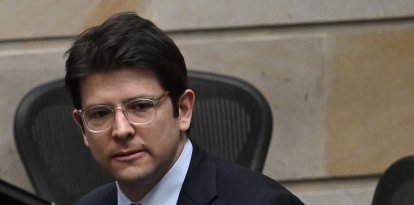 Miguel Uribe Turbay, días antes de ser baleado. Imagen de archivo