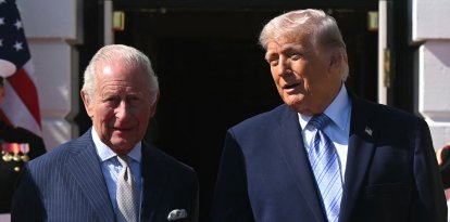 Donald Trump recibe al rey Carlos III en la Casa Blanca/ Saul Loeb