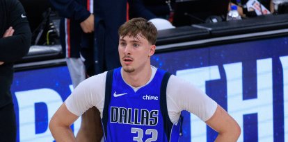 Cooper Flagg, jugador de los Dallas Mavericks, durante la temporada 2025-2026