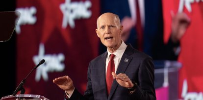 El senador Rick Scott.