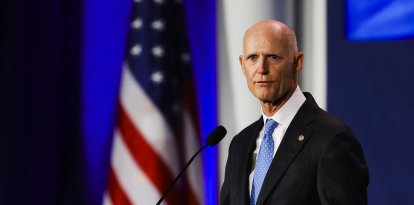 El senador Rick Scott.