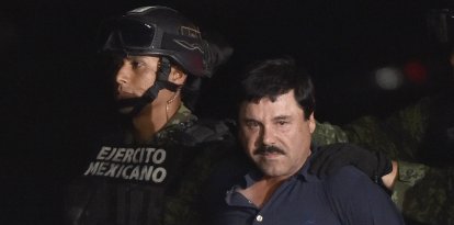 Joaquín 'El Chapo' Guzmán, detenido por las autoridades mexicanas en 2016