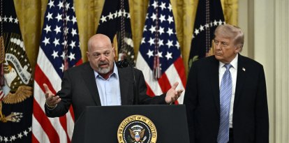 Rick Harrison junto a Donald Trump/ Kent Nishimura