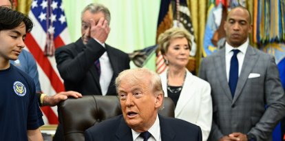 El presidente Donald Trump