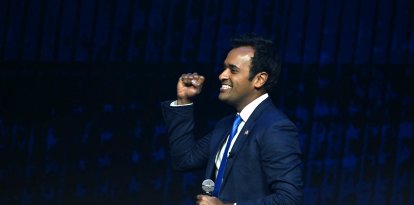 Vivek Ramaswamy en Las Vegas/ Patrick T. Fallon