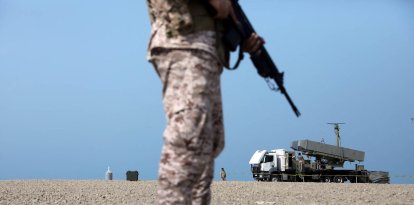 Una fotografía facilitada por la oficina del Ejército iraní el 21 de agosto de 2025