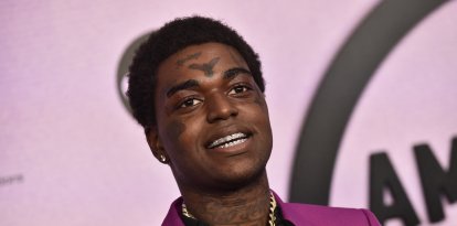 El rapero Kodak Black, durante una gala en 2022