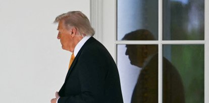 Donald Trump en la Casa Blanca/ Kent Nishimura