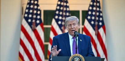 Donald Trump en la Casa Blanca/ Kent Nishimura