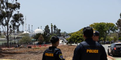 Agentes del orden en San Diego, California/ Zoe Meyers