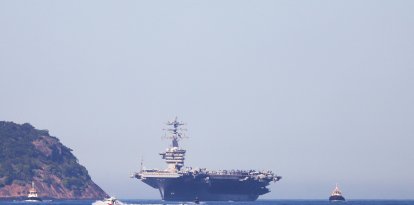 El portaaviones de la Armada de los Estados Unidos, USS Nimitz CVN-68 (Archivo)
