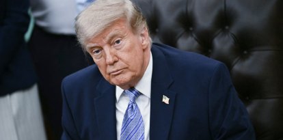 El presidente Donald Trump, este 21 de mayo.
