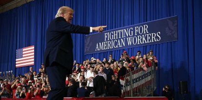 Donald Trump en Nueva York/ Brendan Smialowski