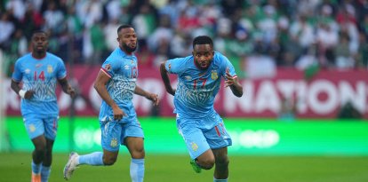 Futbolistas del combinado nacional de la República Democrática del Congo