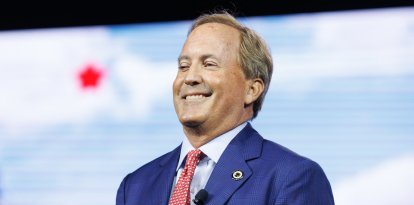 Ken Paxton en San Antonio/ BRYAN OLIN DOZIER