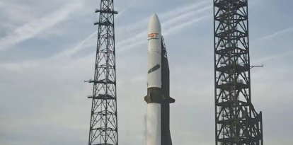 Despegue del cohete New Glenn de Blue Origin en Florida