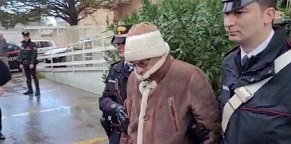 Matteo Messina Denaro, el día de su arresto en enero de 2023. Imagen de archivo