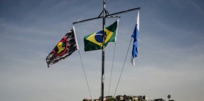 Una imagen de archivo de un complejo de favelas de Maré, al norte de Río de Janeiro