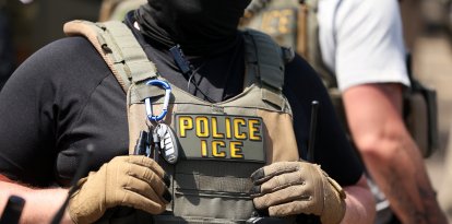 Agentes de ICE en Nueva Jersey/ Charly Triballeau
