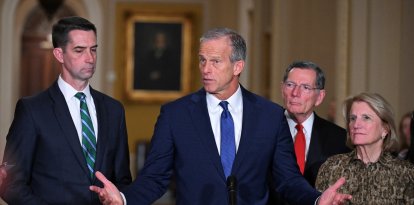 John Thune en Capitol Hill/ Roberto Schimdt