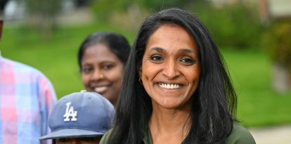 Nithya Raman en Los Ángeles/ Patrick T. Fallon