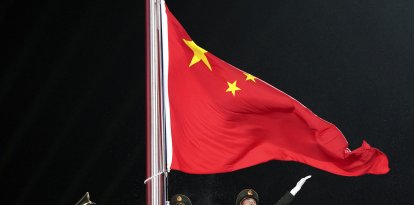 Imagen referencial de la bandera de China