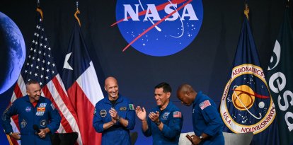 Los cuatro astronautas que formarán parte de la misión Artemis III. Junio de 2026