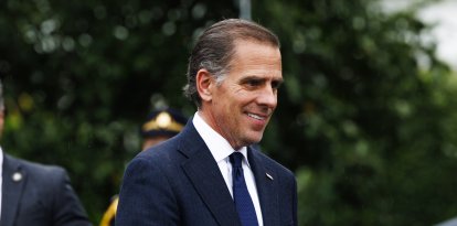 Hunter Biden en Washington DC/ AARON SCHWARTZ