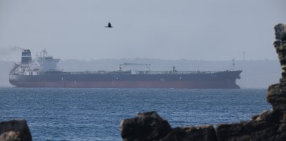 El petrolero ruso "Tagor", sospechoso de enarbolar una falsa bandera camerunesa (Archivo)