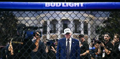 Donald Trump en el evento