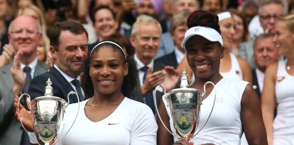 Serena y Venus Williams ganaron Wimbledon en 2016. Imagen de archivo