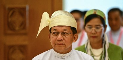 Ex jefe militar y presidente de Myanmar, Min Aung Hlaing