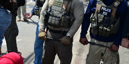 Agentes de ICE (imagen referencial).