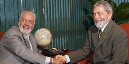 Lula y Jaques Wagner