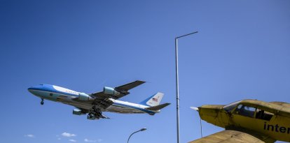 El avión presidencial estadounidense, el Air Force One, en una imagen de archivo