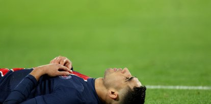 (Archivo) El jugador marroquí del Paris Saint-Germain Achraf Hakimi.