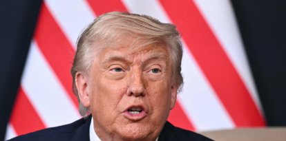 Donald Trump durante la cumbre del G7, en Evian/ Mandel Ngan