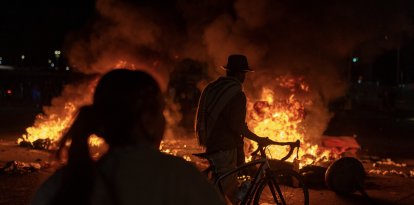 Manifestación en Colombia