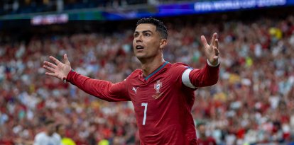 Cristiano Ronaldo vs. Uzbekistan / LEO BARRILARI / ODYSSEY IMAGE