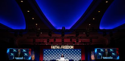 La conferencia contó con la participación del presidente Donald Trump en 2024.