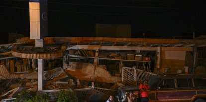 Imagen del terremoto en Venezuela