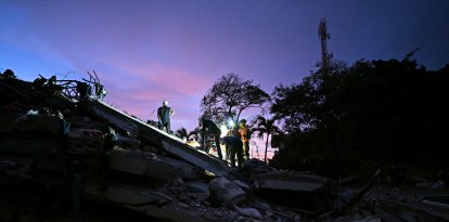 Imagen sobre el terremoto en Venezuela