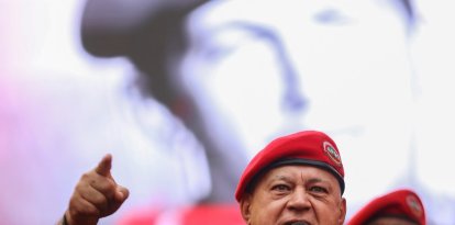 Diosdado Cabello, acusado por narcoterrorismo en EEUU, en una imagen de archivo